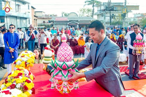 ภาพ No.212965:วันที่ 14 - 15 มีนาคม พ.ศ. 2568 คณะสงฆ์และสามเณรเดินธรรมยาตรา ในโครงการบวชสามเณรเนปาล 500 รูป ไปยังสถานที่รอบมายาเทวีและลุมพินีเกรด ณ ลุมพินี ประเทศเนปาล