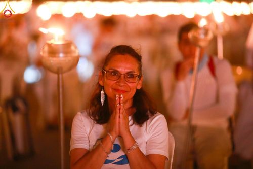 ภาพ No.125080:พิธีเวียนประทักษิณและจุดมาฆประทีป (ชุดที่ 2) ในวันมาฆบูชา เสาร์ที่ 24 กุมภาพันธ์ พ.ศ. 2567 ณ พระมหาธรรมกายเจดีย์ วัดพระธรรมกาย