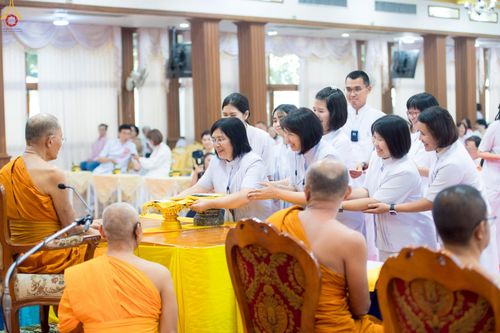 ภาพ No.235051:วันเสาร์ที่ 26 กรกฎาคม พ.ศ. 2568 พิธีทอดผ้าป่าบูรณปฏิสังขรณ์ วัดสามพระยาวรวิหาร ณ ศาลาอบรมสงฆ์ วัดสามพระยาวรวิหาร เขตพระนคร กรุงเทพมหานครฯ