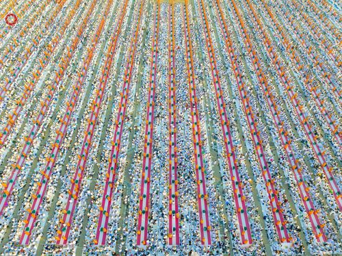 ภาพ No.105309:พิธีตักบาตรฉลองพระบวชใหม่ รุ่นบูชาธรรมมหาปูชนียาจารย์ และต้อนรับศักราชใหม่ วันจันทร์ที่ 1 มกราคม พ.ศ. 2567 ณ ลานธรรมพระมหาธรรมกายเจดีย์ วัดพระธรรมกาย