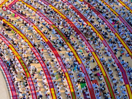 ภาพ No.107926:พิธีต้อนรับพระธรรมยาตรา ในโครงการธรรมยาตรากตัญญูบูชา มหาปูชนียาจารย์ พระมงคลเทพมุนี(สด จนฺทสโร) พระผู้ปราบมาร อนุสรณ์สถาน 7 แห่ง ปีที่ 12 วันที่ 7 มกราคม พ.ศ. 2567 ณ อนุสรณ์สถานคลองบางนางแท่น  อ.สามพราน จ.นครปฐม