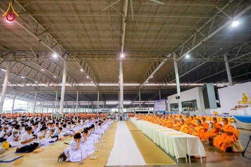 ภาพ No.121629:พิธีถวายภัตตาหารเป็นสังฆทาน แด่คณะพระธรรมยาตรา ปีที่ 12 วันที่ 31 มกราคม พ.ศ. 2567 ณ สภาธรรมกายสากล วัดพระธรรมกาย