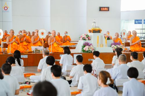 ภาพ No.90571:พิธีบุพเปตพลี  ครั้งที่ 141 ร่วมอุทิศบุญแด่หมู่ญาติที่ล่วงลับไปแล้ว และสืบทอดอายุพระพุทธศาสนา วันพฤหัสบดีที่ 14 ตุลาคม พ.ศ.2566 วันพระแรม 15 ค่ำ เดือน 10 ณ หอฉันคุณยายอาจารย์ฯ วัดพระธรรมกาย