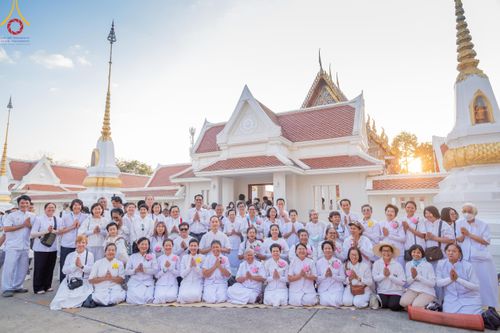 ภาพ No.113352:พิธีต้อนรับพระธรรมยาตรา ปีที่ 12 วันที่ 15 มกราคม พ.ศ. 2567 ณ วัดโบสถ์บน จ.นนทบุรี