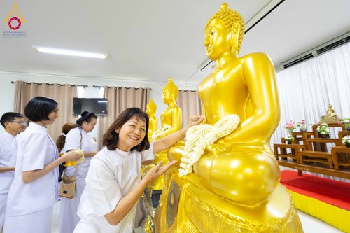 ภาพ No.342342:วันที่ 28 กรกฎาคม พ.ศ. 2569  เทศบาลหนองเสือ จังหวัดปทุมธานี  ร่วมกับ องค์กรพุทธโลก (WAB) จัดพิธีถวายพระประธาน 22 องค์  สู่ดินแดนพุทธภูมิ  เมืองออรังกาบัด อินเดีย  ณ สำนักงานเทศบาลตำบลหนองเสือ จังหวัดปทุมธานี