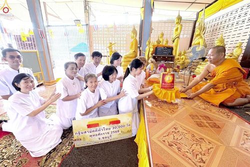 ภาพ No.283282:วันที่ 26 ตุลาคม 2568 พิธีทอดกฐินสามัคคีทั่วไทย 30,000 วัด  โดยคณะศิษยานุศิษย์ บูชาธรรม 81 ปี  หลวงพ่อธัมมชโย ณ วัดเขาห้วยมะระ อ.หนองใหญ่ จ.ชลบุรี