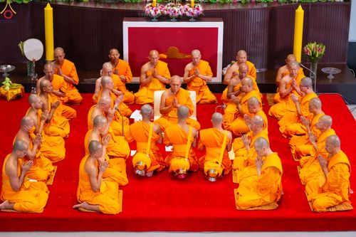 ภาพ No.328486:วันเสาร์ที่ 2 พฤษภาคม พ.ศ.2569 พิธีอุปสมบทสามเณรเตรียม DCI รุ่นที่ 23 ณ อุโบสถพระไตรปิฎก วัดพระธรรมกาย จังหวัดปทุมธานี