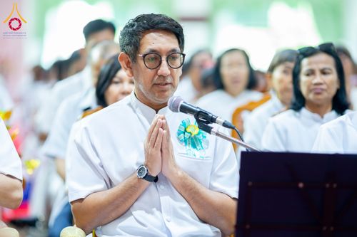 ภาพ No.298719:วันที่ 20 มกราคม พ.ศ. 2569 พิธีทอดผ้าป่าทำนุบำรุงศาสนสถาน ณ วัดไร่ขิง อ.สามพราน จ.นครปฐม ในโครงการธรรมยาตรา กตัญญูบูชา มหาปูชนียาจารย์ พระมงคลเทพมุนี(สด จนฺทสโร) พระผู้ปราบมาร อนุสรณ์สถาน 7 แห่ง ปีที่ 14