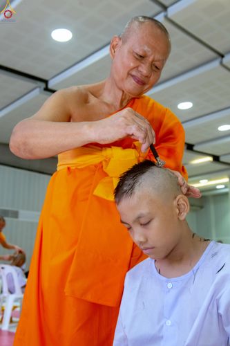 ภาพ No.316893:วันเสาร์ที่ 28 มีนาคม พ.ศ.2569 พิธีปลงผมนาคธรรมทายาท โครงการสามเณรยุวธรรมทายาท รุ่นที่ 34 โครงการสามเณรมัชฌิมธรรมทายาท รุ่นที่ 30 ณ มหารัตนวิหารคด 13 วัดพระธรรมกาย