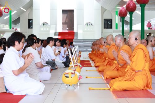 ภาพ No.286699:วันเสาร์ที่ 12 กรกฏาคม พ.ศ.2568 พิธีบรรพชาอุปสมบท  โครงการบรรพชาอุปสมบทหมู่ ธรรมทายาทนานาชาติ(ภาคภาษาจีน), โครงการบรรพชาสามเณร โรงเรียนนานาชาติ รุ่นที 14