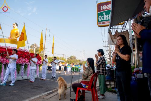 ภาพ No.310516:วันอาทิตย์ที่ 22 กุมภาพันธ์ พ.ศ. 2569 พิธีอัญเชิญพระประธาน “พระธรรมกาย” เพื่อไปประดิษฐาน ณ ธุดงเข้าสถานอำนาจเจริญ จังหวัดอำนาจเจริญ