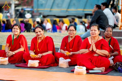 ภาพ No.212991:วันที่ 14 - 15 มีนาคม พ.ศ. 2568 คณะสงฆ์และสามเณรเดินธรรมยาตรา ในโครงการบวชสามเณรเนปาล 500 รูป ไปยังสถานที่รอบมายาเทวีและลุมพินีเกรด ณ ลุมพินี ประเทศเนปาล