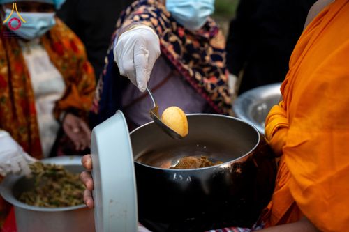 ภาพ No.131064:Photo Story ปฐมบรรพชาชาวพุทธมาร์มา Episode 4/5 วันที่ 13 กุมภาพันธ์พ.ศ. 2567 ณ วัดธัมจักร อรัญกุฏิ บังกลาเทศ