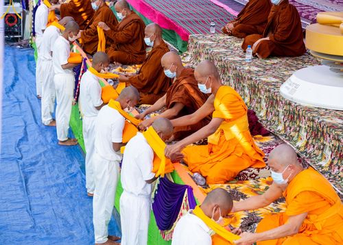 ภาพ No.130369:Photo Story ปฐมบรรพชาชาวพุทธมาร์มา Episode 3/5 วันที่ 9 กุมภาพันธ์ พ.ศ. 2567 ในโครงการบรรพชาสามเณร ครั้งแรกของชาวพุทธมาร์มา บังกลาเทศ ณ วัดธัมจักร อรัญกุฏิ เมืองรัมการ์ คาร์กาชารี บังกลาเทศ