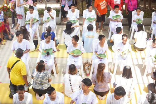 ภาพ No.61913:โครงการบรรพชาสามเณร เพื่อฟื้นฟูพระพุทธศาสนาทั่วไทย ณ ศูนย์อบรมที่พักสงฆ์บ้านร่มเย็น จ.นราธิวาส วันที่ 1 เมษายน พ.ศ. 2567