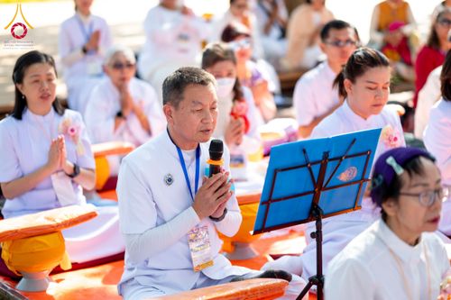 ภาพ No.130557:พิธีบรรพชาธรรมทายาท ในโครงการบรรพชา 1,250 รูป ณ แดนประสูติ สวนลุมพินี ประเทศเนปาล วันที่ 9 มีนาคม พ.ศ. 2567