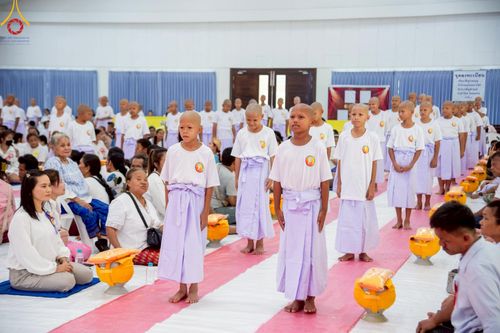 ภาพ No.213873:วันเสาร์ที่ 29 มีนาคม พ.ศ. 2568 พิธีตัดปอยผม ขอขมาผู้ปกครอง มอบบาตร-ผ้าไตร และพิธีบรรพชาสามเณร ณ ศูนย์ปฏิบัติธรรมจังหวัดระยอง (บ้านช่องลม) ต.บางบุตร อ.บ้านค่าย จ.ระยอง