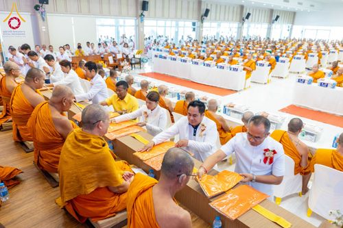 ภาพ No.212521:วันเสาร์ที่ 22 มีนาคม พ.ศ. 2568 พิธีถวายสังฆทานแด่คณะสงฆ์ 323 วัด ปีที่ 21 ครั้งที่ 175 พิธีมอบกองทุนหนุนแรงใจช่วยครูใต้ ปีที่ 18 ครั้งที่ 139 และพิธีทำบุญอุทิศส่วนกุศลให้ผู้วายชนม์ ณ ศูนย์ปฏิบัติธรรมภาคใต้ อำเภอบางกล่ำ จังหวัดสงขลา