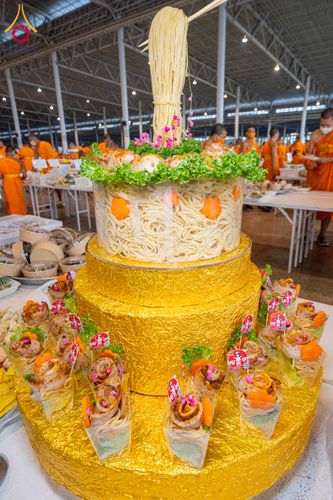 ภาพ No.303967:วันที่ 28 มกราคม พ.ศ. 2569 พิธีถวายภัตตาหารเป็นสังฆทาน แด่พระธรรมยาตรา ณ วัดพระธรรมกาย  จังหวัดปทุมธานี ในโครงการธรรมยาตรา กตัญญูบูชา มหาปูชนียาจารย์ พระมงคลเทพมุนี(สด จนฺทสโร) พระผู้ปราบมาร อนุสรณ์สถาน 7 แห่ง ปีที่ 14