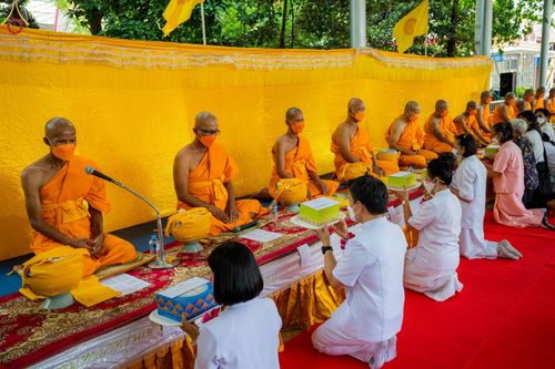 ภาพ No.66727:พิธีอุปสมบทวัดกก เขตบางขุนเทียน กรุงเทพมหานคร รับบุญจัดงานโดยสำนักกัลยาณมิตรสากล กองนครหลวง 11 เมื่อวันที่ 9 ธันวาคม พ.ศ. 2565