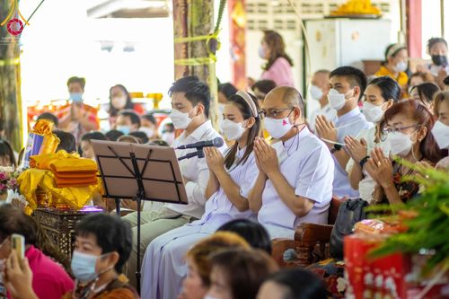 ภาพ No.64306:พิธีทอดกฐินสามัคคีทั่วไทย 5,000 วัด โดยคณะศิษยานุศิษย์วัดพระธรรมกาย น้อมบูชาธรรม 78 ปี หลวงพ่อธัมมชโย  วันอังคารที่ 8 พฤศจิกายน พ.ศ. 2565  ณ วัดโปรยฝน อ.หนองเสือ จ.ปทุมธานี