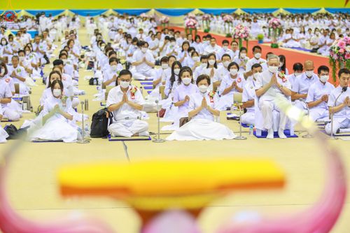ภาพ No.89904:พิธีปฎิบัติธรรมและพิธีทอดผ้าป่าสมทบกฐินครั้งที่ 3 เนื่องใน 139 ปี วันคล้ายวันเกิดด้วยรูปกายเนื้อ พระมงคลเทพมุนี (สด จนฺทสโร) พระผู้ปราบมาร วันอังคารที่ 10 ตุลาคม พ.ศ. 2566 ณ วัดพระธรรมกาย จ.ปทุมธานี