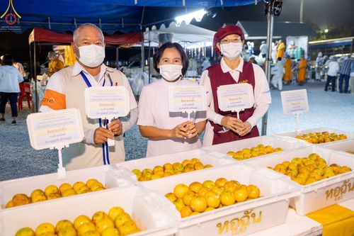 ภาพ No.74381:พิธีถวายภัตตาหารเป็นสังฆทาน แด่คณะพระธรรมยาตราฯ ในโครงการธรรมยาตรากตัญญูบูชา มหาปูชนียาจารย์ พระมงคลเทพมุนี(สด จนฺทสโร) พระผู้ปราบมาร อนุสรณ์สถาน 7 แห่ง ปีที่ 11 วันที่ 26 มกราคม พ.ศ. 2566