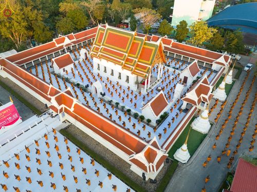 ภาพ No.73179:พุทธบุตรธรรมยาตรา ปฏิบัติธรรมและบันทึกภาพประวัติศาสตร์ ในโครงการธรรมยาตรากตัญญูบูชา มหาปูชนียาจารย์ พระมงคลเทพมุนี(สด จนฺทสโร) พระผู้ปราบมาร อนุสรณ์สถาน 7 แห่ง ปีที่ 11 ณ วัดโบสถ์ (บน) ต.บางคูเวียง อ.บางกรวย จ.นนทบุรี วันที่ 19 มกราคม พ.ศ. 2566