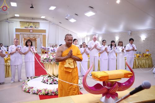 ภาพ No.64181:พิธีทอดกฐินสามัคคี เพื่อการเผยแผ่วิชชาธรรมกายและมหาปฏิสังขรณ์ วัดพระธรรมกายเท็กซัส ประเทศสหรัฐอเมริกา วันอาทิตย์ที่ 30 เดือนตุลาคม พ.ศ. 2565