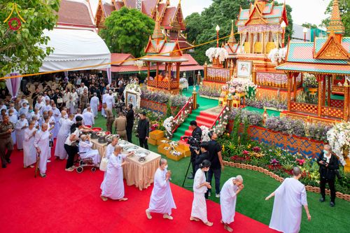 ภาพ No.314363:วันเสาร์ที่ 14 มีนาคม พ.ศ. 2569 งานออกเมรุพระราชทานเพลิงศพ คุณยายอาจารย์ ดร.ตรีธา เนียมขำ  บ.ช., ท.ภ. อายุ 100 ปี ณ เมรุชั่วคราว วัดปากน้ำ เขตภาษีเจริญ กรุงเทพมหานคร