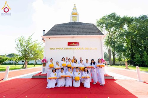 ภาพ No.336750:วันที่ 14 มิถุนายน พ.ศ. 2569 พิธีอุปสมบทธรรมทายาท นานาชาติยุโรปรุ่นที่ 11 เบลเยียม