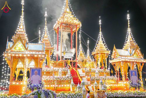 ภาพ No.316720:วันอาทิตย์ที่ 29 มีนาคม พ.ศ. 2569 พิธีทอดผ้าบังสุกุลและพิธีชำระร่าง โยมพ่อณรงค์ จินตมากุล  สิริอายุ 99 ปี 11 เดือน โยมบิดา พระครูปลัดรัตนวีรวัฒน์ (รังสฤษดิ์ อิทฺธิจินตโก) ที่ปรึกษาเจ้าคณะจังหวัดปทุมธานี เจ้าอาวาสวัดพระธรรมกาย  ณ ฌาปนสถานชั่วคราว ทางเข้า 