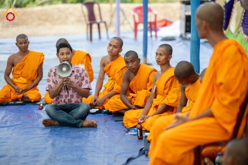 ภาพ No.131027:Photo Story ปฐมบรรพชาชาวพุทธมาร์มา Episode 4/5 วันที่ 13 กุมภาพันธ์พ.ศ. 2567 ณ วัดธัมจักร อรัญกุฏิ บังกลาเทศ