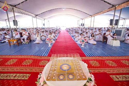 ภาพ No.211577:วันอาทิตย์ที่ 16 มีนาคม พ.ศ. 2568 พิธีทอดผ้าป่าฉลองปทุมเจดีย์ ณ ศูนย์อบรมเยาวชนปัตตานี