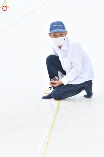 ภาพ No.128691:V.33 รวมพลังเพื่อบางกล่ำ การเตรียมงานของเจ้าหน้าที่หน่วยงานต่างๆ เพื่องานธรรมยาตราอัญเชิญพระบรมสารีริกธาตุ ประดิษฐาน ณ มหารัตนเจดีย์สิริปทุมสวรรค์ (เจดีย์อริยพุทธะ 5 พระองค์) ศูนย์ปฏิบัติธรรมภาคใต้ อ.บางกล่ำ จ.สงขลา ระหว่างวันที่ 9-10 มีนาคม พ.ศ. 2567