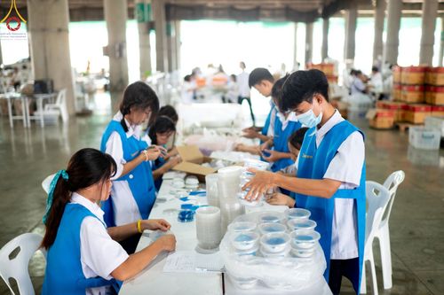 ภาพ No.60885:V.37 ยิ่งกว่าดี เพื่อ 80 ปีของพ่อ ภาพการเตรียมงานของหน่วยงานต่างๆ เพื่อพิธีฉลองอายุวัฒนมงคล 80 ปี หลวงพ่อธัมมชโย และรับถวายมหาสังฆทาน 10,000 กว่าวัดทั่วประเทศ ในวันคุ้มครองโลก วันจันทร์ที่ 22 เมษายน พ.ศ. 2567