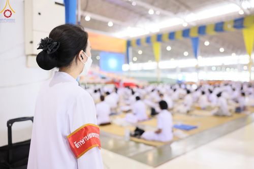 ภาพ No.125418:V.27 มาฆะ สาธุ  การรับบุญเตรียมงาน ปฎิบัติงาน เก็บงาน ของเจ้าหน้าที่หน่วยงานต่างๆ เพื่อวันมาฆบูชา วันเสาร์ที่ 24 กุมภาพันธ์  พ.ศ. 2567 ณ วัดพระธรรมกาย จ.ปทุมธานี