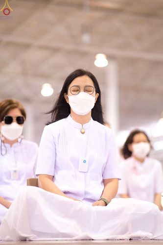 ภาพ No.75610:วัดพระธรรมกายจัด งานบุญวันอาทิตย์ต้นเดือน  มีกิจกรรมดังนี้ พิธีตักบาตร, พิธีบูชาข้าวพระ พระธรรมยาตรารับประกาศนียบัตร โครงการธรรมยาตราฯ ปีที่ 11 ในวันที่ 5 กุมภาพันธ์ พ.ศ. 2566 ณ วัดพระธรรมกาย อ.คลองหลวง จ.ปทุมธานี