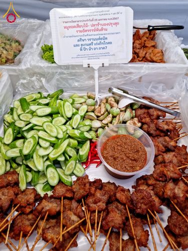 ภาพ No.118775:พิธีถวายภัตตาหารเป็นสังฆทาน แด่คณะพระธรรมยาตรา วันที่ 25 มกราคม พ.ศ. 2567 ณ อนุสรณ์สถานบางนางแท่น จ.นครปฐม