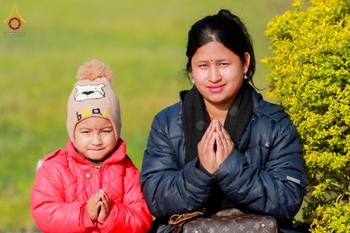 ภาพ No.130520:พิธีบรรพชาธรรมทายาท ในโครงการบรรพชา 1,250 รูป ณ แดนประสูติ สวนลุมพินี ประเทศเนปาล วันที่ 9 มีนาคม พ.ศ. 2567
