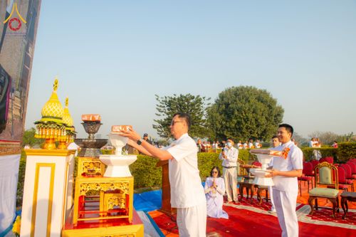 ภาพ No.210038:วันอังคารที่ 4 มีนาคม พ.ศ. 2568 พิธีบรรพชาสามเณรเนปาล 500 รูป ณ ลุมพินี ประเทศเนปาล