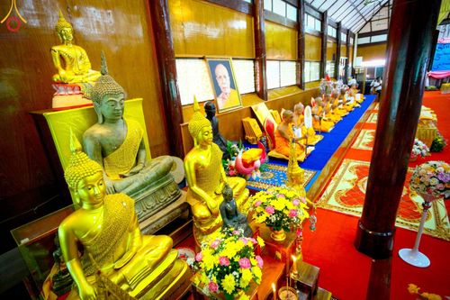 ภาพ No.140502:พิธีตอกเสาเข็มเป็นปฐมฤกษ์ เพื่อสร้างกุฎิและหอสวดมนต์ และพิธีทอดผ้าป่าบำรุงวัด ณ วัดกลางธนรินทร์ ต.บ้านแป้ง อ.พรหมบุรี จ.สิงห์บุรี วันอาทิตย์ที่ 9 มิถุนายน พ.ศ.2567