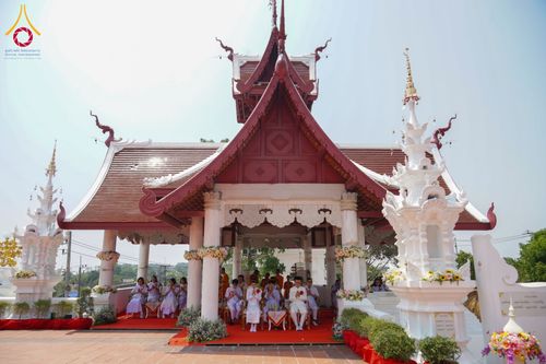 ภาพ No.61639:พิธีตัดลูกนิมิตผูกพัทธสีมา อุโบสถจิตตะอริยศุภกุล วันพฤหัสบดีที่ ๑๘ เมษายน พ.ศ.๒๕๖๗ ณ วัดกิ่วลม ตำบลบ่อหลวง อำเภอฮอด จังหวัดเชียงใหม่