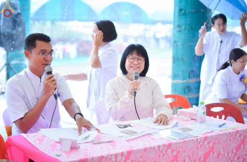 ภาพ No.146616:พิธีทอดผ้าป่าสร้างหลังคาอาคาร 80 ปี หลวงพ่อธัมมชโย ณ ศูนย์ปฎิบัติธรรมวิหารแดง จังหวัดสระบุรี วันอาทิตย์ที่ 28 กรกฎาคม พ.ศ. 2567