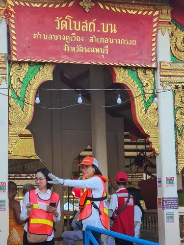 ภาพ No.198776:V.50 สารพัดV สารพัดดี ที่ธรรมยาตรา ในโครงการธรรมยาตรา กตัญญูบูชา มหาปูชนียาจารย์ พระมงคลเทพมุนี(สด จนฺทสโร) พระผู้ปราบมาร อนุสรณ์สถาน 7 แห่ง ปีที่ 13 ระหว่างวันที่ 2-31 มกราคม พ.ศ. 2568