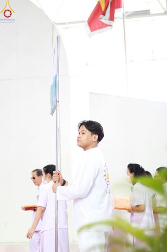 ภาพ No.134628:V.35 เพื่อบุญต้นเดือน การรับบุญของเจ้าหน้าที่หน่วยงานต่างๆ เพื่องานบุญวันอาทิตย์ต้นเดือน ณ วัดพระธรรมกาย วันที่ 7 เมษายน พ.ศ. 2567