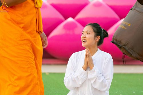 ภาพ No.116770:พิธีต้อนรับพระธรรมยาตรา ปีที่ 12 ณ อนุสรณ์สถานบางปลา จ.นครปฐม วันที่ 21 มกราคม พ.ศ. 2567