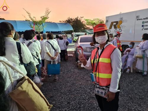 ภาพ No.113553:V.12 พลังหมู่ การเตรียมงาน เก็บงาน การรับบุญของเจ้าหน้าที่หน่วยงานต่างๆ เพื่อโครงการธรรมยาตรา ปีที่ 12 ระหว่างวันที่ 2 - 31 มกราคม พ.ศ. 2567