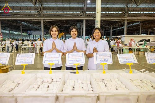 ภาพ No.302999:วันที่ 26 มกราคม พ.ศ. 2569 พิธีถวายภัตตาหารเป็นสังฆทาน แด่พระธรรมยาตรา ณ วัดพระธรรมกาย  จังหวัดปทุมธานี ในโครงการธรรมยาตรา กตัญญูบูชา มหาปูชนียาจารย์ พระมงคลเทพมุนี(สด จนฺทสโร) พระผู้ปราบมาร อนุสรณ์สถาน 7 แห่ง ปีที่ 14