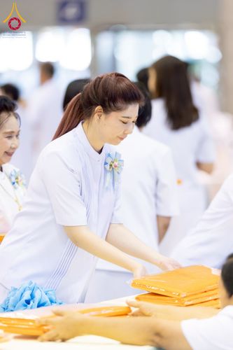 ภาพ No.215620:วันอาทิตย์ต้นเดือนที่ 6 เมษายน พ.ศ. 2568 ขบวนอัญเชิญผ้าป่าสมทบ มหาสังฆทาน 40,000 กว่าวัดทั่วประเทศ ณ สภาธรรมกายสากล วัดพระธรรมกาย